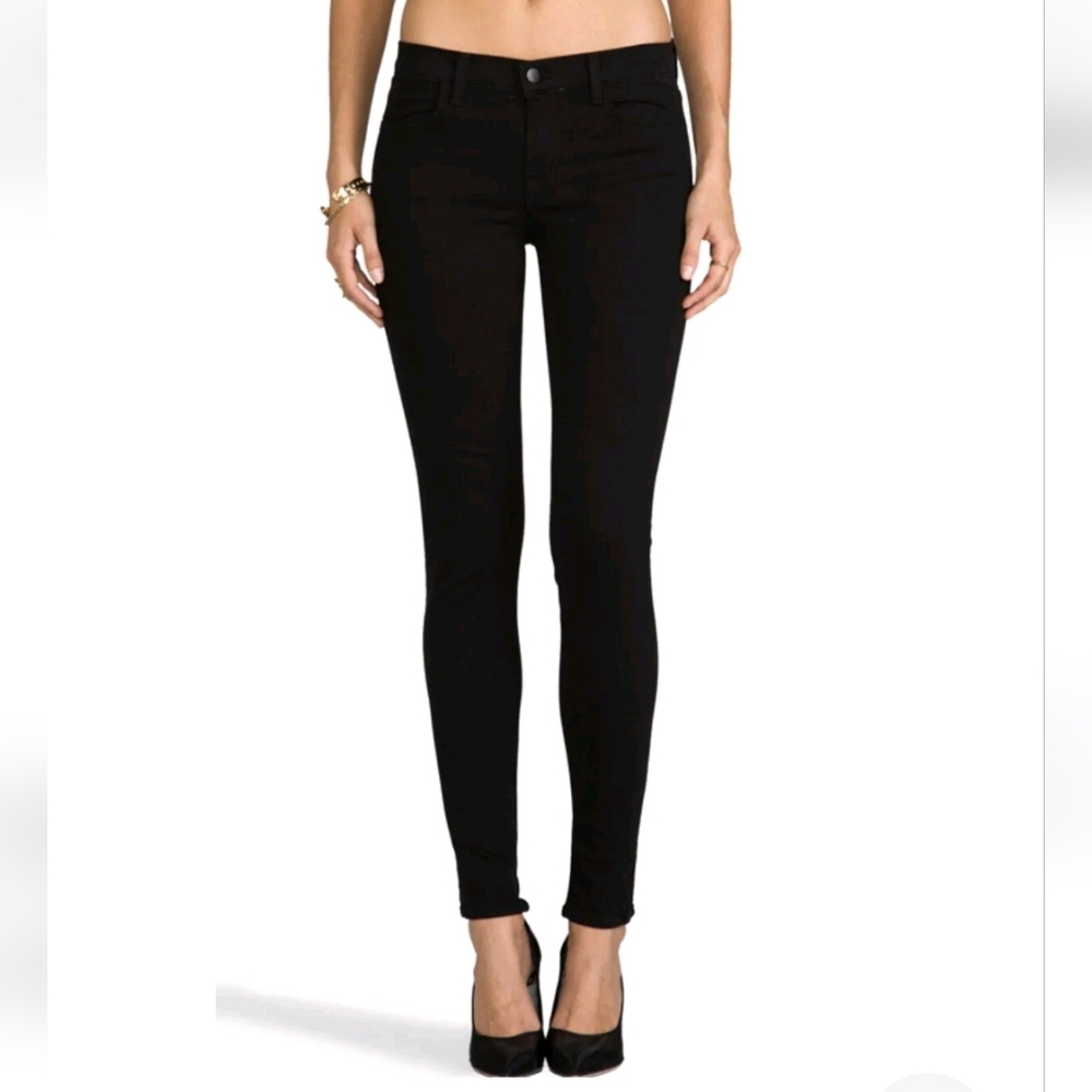 J Brand Midrise Super Skinny Hewson Stretch Jeans Size 28